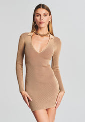 Boa Rib Knit Dress