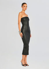 Adalaide Coated Midi Dress
