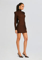 Moda Rib Knit Mini Dress
