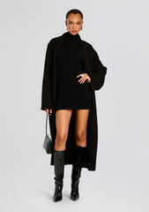 Julissa Cable Knit Mini Dress