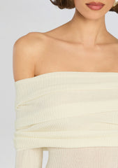 Galli Rib Knit Mini Dress