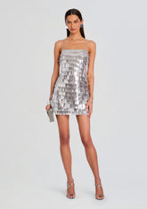 Amalie Sequin Dress