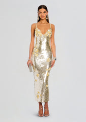 Ines Embroidered Dress