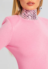 Monroe Embellished Knit Dress