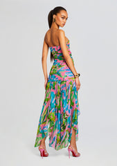 Teryn Silk Chiffon Dress