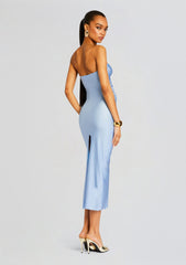 Lily Lycra Maxi Dress