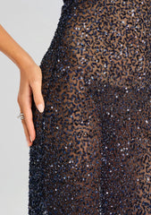 Villy Sequin Gown
