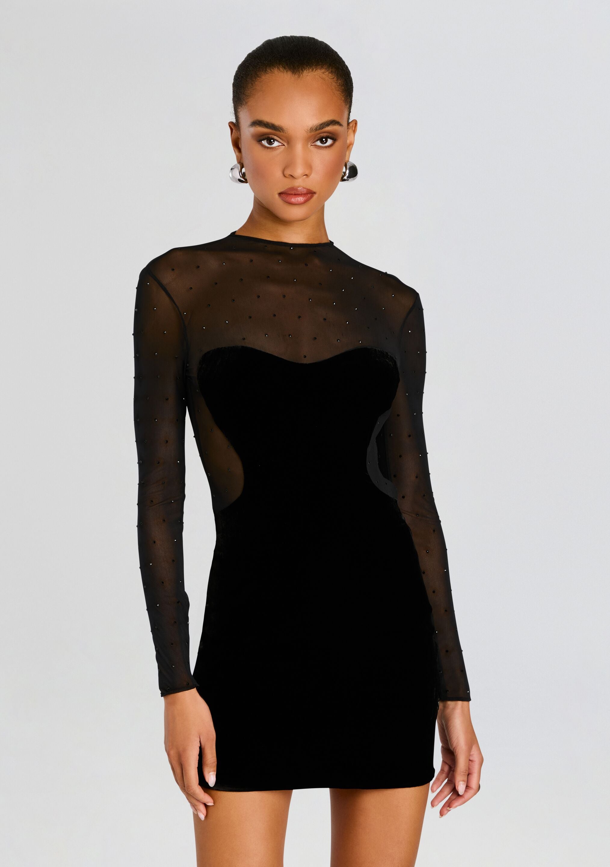 Delmer Velvet Dress