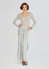 Ashera Metallic Knit Dress