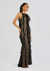 Lace Evening Dress