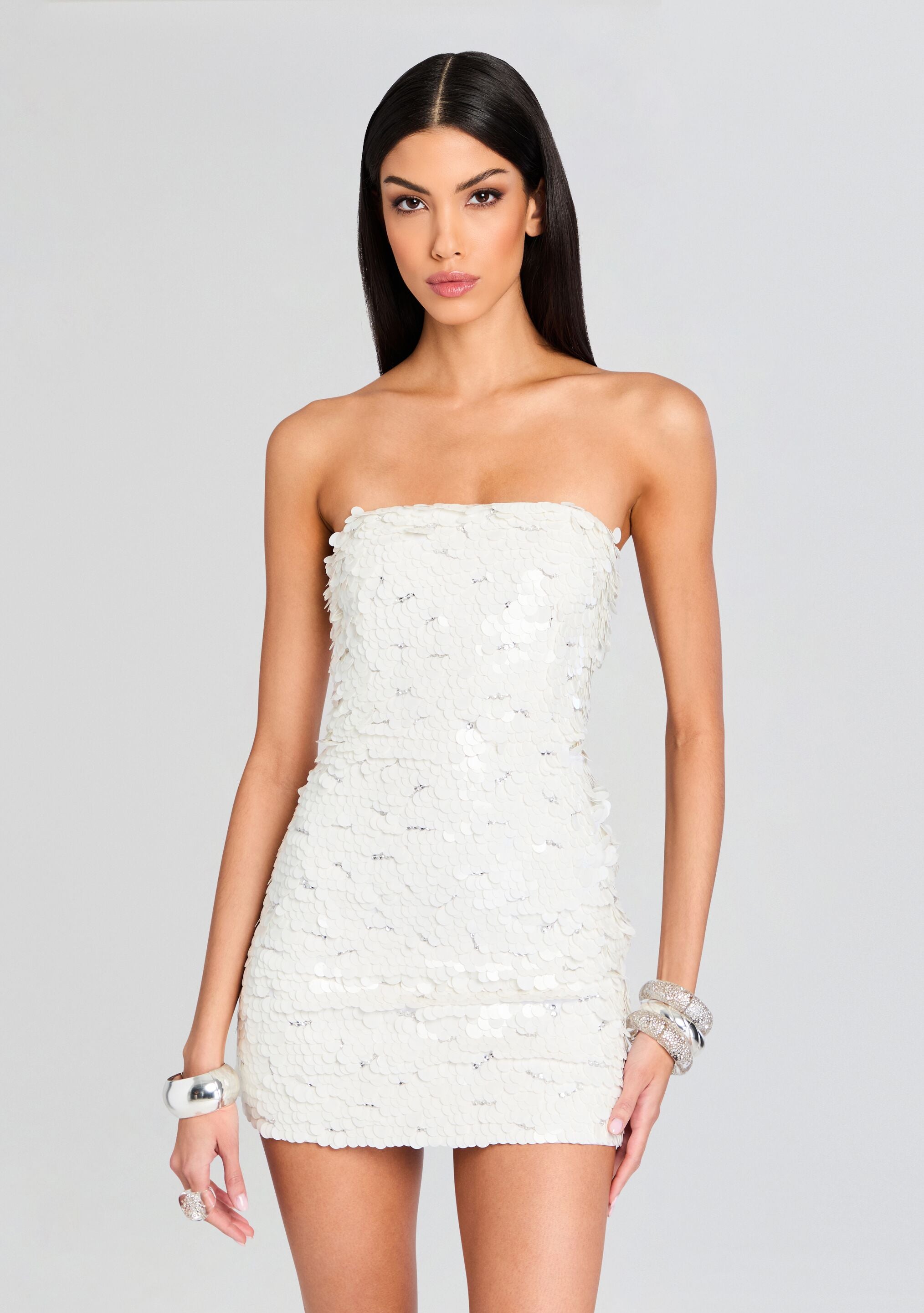 Nolia Sequin Embellished Dress
