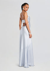 Emery Embellished Silk Dress